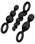 Satisfyer - Booty Call - Anaal Plugs - Set Van 3 - Zwart