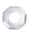 Lovetoy - PowerPlus Flexibele Cockring Gehoekt - Transparant
