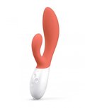 LELO - Ina 3 - Rabbit Vibrator - Coral Oranje LELO - Ina 3 - Rabbit Vibrator - Coral Oranje