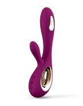 LELO - Soraya Wave rabbit Vibrator - Diep Roze LELO - Soraya Wave rabbit Vibrator - Diep Roze