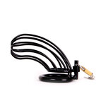 Kiotos - Kuishuidskooi Bird Cage Metaal Met hangslot - Zwart