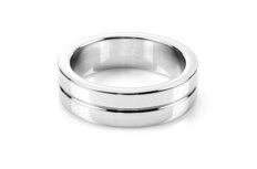 Kiotos - Extra dikke RVS Cockring - 15 mm breed - Diameter 40 mm