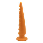 Gold Play - Soft Liquid Siliconen Anaal Dildo Rex - Goud - Maat XL Gold Play - Soft Liquid Siliconen Anaal Dildo Rex - Goud - Maat XL