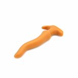 Gold Play - Soft Liquid Siliconen Anaal Dildo - Wave - Goud - Maat S Gold Play - Soft Liquid Siliconen Anaal Dildo - Wave - Goud - Maat S