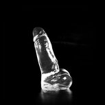 Dark Crystal - Dildo 23,5 x 6,5 cm - Transparant