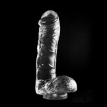 Dark Crystal - XXL Dildo Met Zuignap - 26 x 6 cm - Transparant Dark Crystal - XXL Dildo Met Zuignap - 26 x 6 cm - Transparant