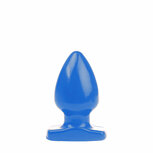 I Love Butt - Bolvormige Buttplug - M - blauw
