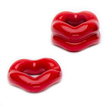 SportFucker Revolution Cockring en Balllstretcher Set - rood