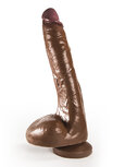 Heroes - No. 13 - Dildo Met Zuignap - 23 x 4,5 cm - Bruin Heroes - No. 13 - Dildo Met Zuignap - 23 x 4,5 cm - Bruin