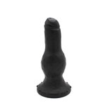 Dinoo - XXL Anaal Dildo Met bolvormige verdikking Van TPE - Zwart