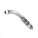 Kiotos - Glazen Dildo Curve - Transparant Kiotos - Glazen Dildo Curve - Transparant