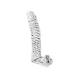Kiotos - Glazen Dildo Geribbeld - Transparant Kiotos - Glazen Dildo Geribbeld - Transparant