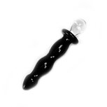 Kiotos - Glazen Dildo DeLuxe - Zwart Kiotos - Glazen Dildo DeLuxe - Zwart