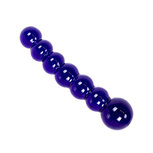 Kiotos - Glazen dildo Met Blauwe Ballen Kiotos - Glazen dildo Met Blauwe Ballen