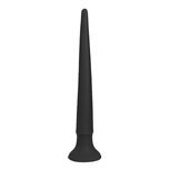 Kiotos Cox - XXL dildo Van 50 cm lang Met Diameter Van 23 mm > 56 mm - Zwart