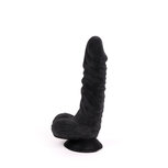 Kiotos Cox - Black Dildo Met Zuignap die echt aanvoelt 22 x 5 cm - Zwart