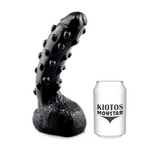 Kiotos Monstar - Kazan - Dildo - 24,5 x 5,5 cm - Zwart