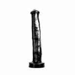 HUNG System - Donkey - Dildo - Met Vac-U-Lock - 25,5 cm - Zwart