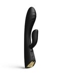 Dorcel - Flexi Rabbit - Verwarmde Tarzan Vibrator - Zwart