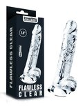 Lovetoy - Flawless - Dildo - 19 x 3.5 cm - Transparant
