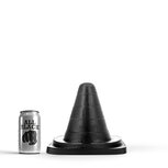 All Black - Prisma Buttplug - 19 x 5 cm - Zwart