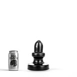 All Black - Buttplug - 17 x 8 cm - Zwart