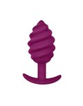 G-Vibe - G-plug Twist 2 - Geribbelde Buttplug - Paars G-Vibe - G-plug Twist 2 - Geribbelde Buttplug - Paars