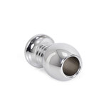 Kiotos - Holle Anaal Plug - RVS - Geribbeld - Lengte 70 mm Kiotos - Holle Anaal Plug - RVS - Geribbeld - Lengte 70 mm