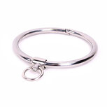 Kiotos - Collar RVS met verborgen sluiting achter de O-Ring - large Kiotos - Collar RVS met verborgen sluiting achter de O-Ring - large