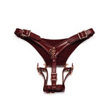 Wine Red Forced Orgasm Harnas Belt - gedwongen orgasme riem Wine Red Forced Orgasm Harnas Belt - gedwongen orgasme riem