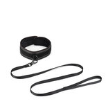 Vegan Fetish Halsband met Riem Vegan Fetish Halsband met Riem
