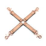 Rose Gold Memory Exclusieve Leren Hogtie - rosé goud Rose Gold Memory Exclusieve Leren Hogtie - rosé goud