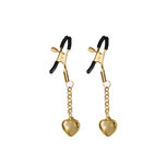 Liebe Seele Tepelklemmen met hartje - goud Liebe Seele Tepelklemmen met hartje - goud