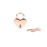 Liebe Seele Hartvormige luxe slotjes voor boeien - twee stuks - rosé goud Liebe Seele Hartvormige luxe slotjes voor boeien - twee stuks - rosé goud