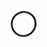 Cockring Rubber Zwart Simple