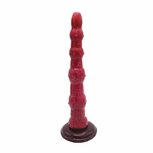 Kiotos Monstar - Anaal Dildo Beast No. 45 - 37.5 x 5.7 cm - Roze/Rood/Zwart