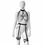 Kiotos - Leren Dames Set met Kettingen - The New Woman Kiotos - Leren Dames Set met Kettingen - The New Woman