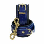 Kiotos Leather - Voetboeien Leer - Blauw Kiotos Leather - Voetboeien Leer - Blauw
