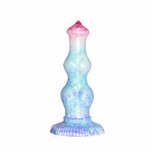 Kiotos Monstar Dildo Beast Nr. 76 Morghul - roze/wit/blauw/paars