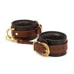 Liebe Seele - The Equestrian Leather Ankle Cuffs - Leren Enkel Boeien Liebe Seele - The Equestrian Leather Ankle Cuffs - Leren Enkel Boeien