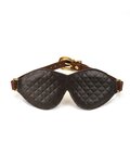 Liebe Seele - The Equestrian Leather Blindfold - Leren Blinddoek Liebe Seele - The Equestrian Leather Blindfold - Leren Blinddoek