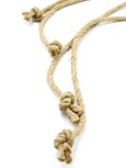 Mister B - Impact Zweep Van Hennep Touw - Hemp - 4 Losse Strengen - Lengte 45 cm Mister B - Impact Zweep Van Hennep Touw - Hemp - 4 Losse Strengen - Lengte 45 cm