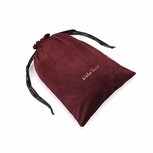 Liebe Seele - Wine Red Fluwelen Storage Bag - Opbergtas - Langwerpig Liebe Seele - Wine Red Fluwelen Storage Bag - Opbergtas - Langwerpig