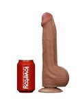 Lovetoy - Dildo - Sliding Skin Dildo - Lengte 29 cm - Bruin