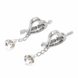 Kiotos Steel Hartvormige Tepelklemmen met Veer - Charmante Aanvulling op Je Collectie Intieme Producten - Speelse en Romantische Sensuele Ervaring - Verrukkelijk Accessoire voor Verlangens en Onvergetelijke Momenten Kiotos Steel Hartvormige Tepelklemmen met Veer - Charmante Aanvulling op Je Collectie Intieme Producten - Speelse en Romantische Sensuele Ervaring - Verrukkelijk Accessoire voor Verlangens en Onvergetelijke Momenten
