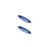Liebe Seele - Magnetische Tepelklemmen Oval - Blauw Chroom Liebe Seele - Magnetische Tepelklemmen Oval - Blauw Chroom