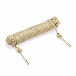 Liebe Seele - Hemp Shibari Bondagetouw - Naturel - 5 meter Liebe Seele - Hemp Shibari Bondagetouw - Naturel - 5 meter