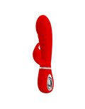 Pretty Love - Prescott - Rabbit Vibrator - Dubbele Motor - Rood