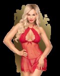 Penthouse - Lingerie Libido Boost Babydoll - rood