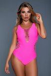 Be Wicked - Evie - Badpak - Hot Pink - Maat S Be Wicked - Evie - Badpak - Hot Pink - Maat S